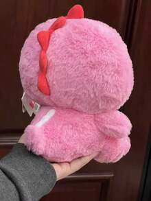 名创优品三丽鸥恐龙服装Hello Kitty Pochacco毛绒玩具柔软填充动物娃娃家居沙发摆件圣诞节生日礼物 - 彩色 - 查看 6