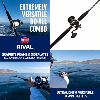 PENN Combo TROLEO Rival RVL15LW2030C50