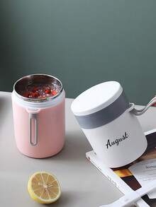 2026 New Personalized Customized Lunch Box, Insulated Cup, Soup Bowl With Lid And Spoon, Portable Office Supplies, Microwave , Unique Design, Back To School Season - Multicolor - View 6