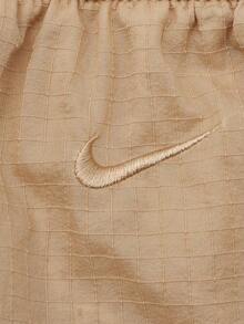 Nike 女士宽松高腰轻便防撕裂短裤，IF0564-248 - 卡其色 - 查看 3