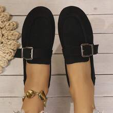 2026 New Women's Loafers, Slip-On Casual Shoes, Fashion Versatile Suitable For All Occasions, Global - Black - View 9