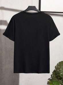 The 2026 Summer Pure Cotton T-Shirt Features A Tropical Design And The Hurley Logo, With Palm Leaf And Floral Patterns That Evoke The Feeling Of A Relaxing Beach Vacation. It's An Excellent Choice For Your Casual Wardrobe, Made Of 100% Pure Cotton. Casual Versatile Comfortable Printed Top - 黑色 - 查看 2