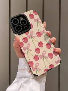 1pc, Free Shipping, Local Delivery, Accessories Not Included, 1PC Delicate Floral Pattern Soft Protective Phone Compatible With 15/15Plus/15Pro/15ProMax, Compatible With - Multicolor 4 - View 9