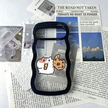 カラフルなウェーブ柄のTPUスマホケース。鮮やかなカラーリングとフルカバーの落下保護で、毎日のお出かけ、個性的なスタイル、通勤など、あらゆるシーンに最適です。 ハムスタークッキーケース  11  17e 手机壳  17e 手机壳 家族、恋人、友人、そして子供たちへのプレゼントに最適です。  10/17 Pro Max/12/15 Pro/13/15 Pro Max/11 Pro/10 Pro/16 Pro/8a 5G/12 Pro Max/15 Plus/12 Pro/11 Pro Max/14/9A 5G/8/7a/17 Pro/13 Pro Max/17e/17/9 Pro/14 Plus/Apple  Air/14 Pro Max/16 Pro Max/16/16 Plus/15/9/16e/ 13 pro/14 Pro - ブラック - チェックする 6