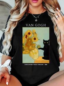 Women T-Shirts - Black - View 7