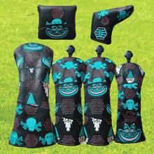 New Bettinardi Golf Headcovers |   Driver Fairway Wood & Putter Covers |   PU Leather Protective Head Covers - Mèo Xanh - Đùi Gà - Xem 1