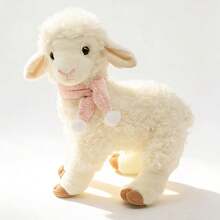 30cm Adorable Fluffy Sheep Plush Toy, A Soft Stuffed Animal Ideal For Both Children And Adults. An Excellent Birthday Gift For Girls And Boys, As Well As Holiday Presents. This Charming Lamb Plushie Is Suitable For Everyone - Multicolor - View 3