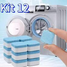 Kit Of 24 Effervescent Tablets For Washing Machines – Deep Cleaning/ Eliminates Hidden Odors And Residues - Bộ gồm 12 sản phẩm - Xem 1