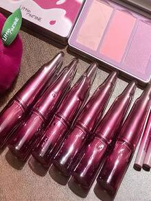 Little Ondine Hydrating Matte Lip Mud, Watery Velvet Texture, Lightweight Blurring Effect, Highly Saturated Berry Color Palette, Non-Drying Long-Lasting Non-Fading, Suitable For Beginners, Gift Set 2.5g/0.088oz - 05 - View 8