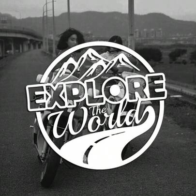 1 miếng dán "EXPLORE", được thiết kế dành cho những người yêu thích hoạt động ngoài trời, làm từ chất liệu vinyl, chống thấm nước, chống nắng, không để lại cặn, thích hợp cho ô tô, xe tải, xe máy và máy tính xách tay, chất lượng cao.