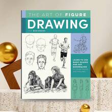 1pc Human Body Sketch Drawing Book, Easy For Beginners, Sketch Tutorial, Relaxing And Entertaining Daily Hobby, Suitable As Gift (Pen Not Included) - Single Piece - View 1