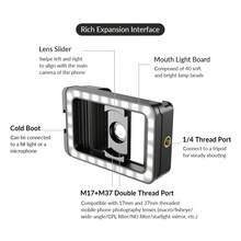 Bộ chuyển đổi ren APEXEL 17mm + 37mm với đèn LED chiếu sáng, tương thích với tất cả các điện thoại thông minh; Bộ chuyển đổi điện thoại đa năng, phụ kiện ống kính điện thoại di động dành cho các ống kính macro/góc rộng/mắt cá của Apexel (Không bao gồm ống kính). - Xem 11