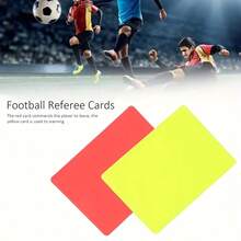 New Referee Set, Full Equipment, Classic , Whistle, Boundary Marker, Red & Yellow Cards - Multicolor - View 7