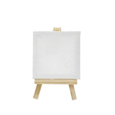 Oil Painting Cloth Frame Art Specific Small Frame Acrylic Painting Oil Painting Frame Blank Frame Easel Combination