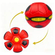 1 Peça Disco Voador Brinquedo de Estimação, Brinquedo de Cachorro, Adequado para Cães, Gatos Interativos, Futebol, Jogos ao Ar Livre, Camping. Este Cachorro é Adequado para Cães Pequenos, Médios e Grandes, Bola Criativa Portátil, Bola Mágica Voadora, Adequado como Presente de Esportes ao Ar Livre, Presente de Halloween, Presente de Natal, Presente de Feriado, Presente de Volta às Aulas, Presente para Amigos, Presente de Ação de Graças, Presente de Dia dos Namorados. - Multicolorido - Visão 7