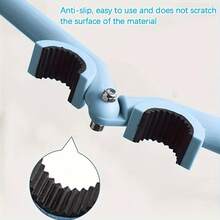 Multi-Functional Faucet & Aerator Removal Tool, Plastic Tap Filter Wrench, Easy-To-Use Handle Design For Quick Installation & Cleaning - Grey - View 7