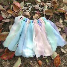Multi-Color Chiffon Tassel Hanging Banners, Party Decorations & Photography Props - View 6