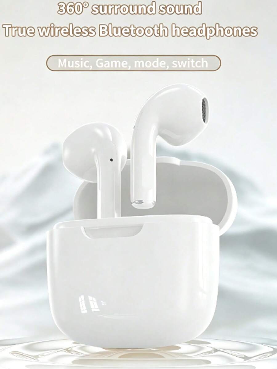 无线蓝牙耳机，专业时尚设计，具备深度降噪和高品质音频——蓝牙音乐耳机 - 查看 1