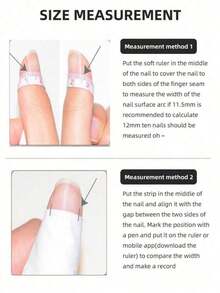 10pcs Y2K Nails Pipe-Shaped Press On Nails Set - Handcrafted, Pink Nails, Black Nails, Blue And White French Tip Nails, Handmade 3D Earphones And 3D Sunglasses, Hand Drawn Green Tea Flower And Shark Design, Hand Drawn Music Elements Nail Art, Sparkling White Bow And Rhinestone Decoration Nail Supplies Handmade Press On Nails - M - 查看 5