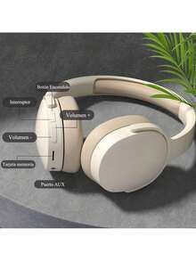 Audifonos Bluetooth Inalambrico Diadema P2961 Auriculare Bluetooth 5.4 Soporte TF-Card Para Todos Los Teléfonos PC Con Micrófono - Ver 7