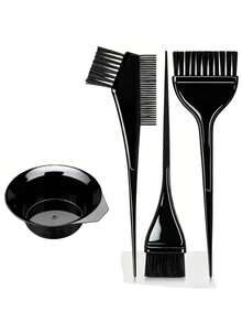 12pcs/Set Reusable Silicone Hair Dyeing Cap, Hair Salon Dyeing Tool - Multicolor - View 7