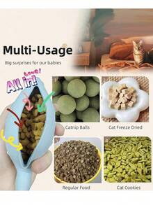 1 món đồ chơi silicon hình mèo | 1 bàn chải đánh răng cho thú cưng (dùng cho thú cưng ăn chậm) - Nhiều màu - Xem 6