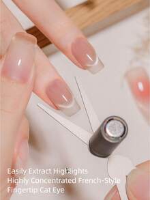BAOSHIMAN Double-Ended French Cat Eye Magnetic Tool, Cylindrical Magnetic Cat Eye Attachment Combo, Nail Art Specialty Magnet Tool, Convenient And Quick, Suitable For Nail Art Decoration, Applicable To Cat Eye Gel Polish - Multicolor - View 6