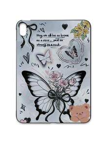 1 chiếc ốp lưng bảo vệ máy tính bảng màu đen mờ, chống sốc toàn thân bằng silicon mềm, thiết kế nữ tính nhẹ nhàng theo phong cách Ins, tương thích với iPad. - màu đen - Xem 25