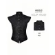 25801 Jacquard Vest Style 2 Black