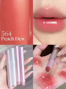 JOOCYEE GLOSSY ROUGE 2.0 升级版，防蹭镜面光泽 - # 564Peach Dew - 查看 4