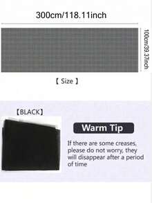 Black Window Screen Mesh Fiberglass DIY Window Mesh Replacement Durable Not Easy To Tear Door Screen For Flies Mosquitoes Provention - Black - View 2