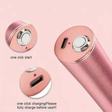 Máy mài gót chân điện sạc lại 1200mAh, bao gồm đầu mài và giấy nhám thay thế. Dụng cụ loại bỏ chai sần cá nhân tiện dụng cho gia đình và salon làm móng. Loại bỏ các vết chai sần dày và gót chân nứt nẻ. - Nhiều màu - Xem 6