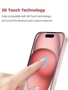 Bộ 3 miếng dán màn hình cường lực tương thích với iPhone 17/17 Pro/17 Pro Max/17 Air/16/16 Plus/16 Pro/16 Pro Max/15/14/13/12/11 Pro Max/X/XS/XR/Mini/7/8/14 Plus. Cũng tương thích với 14/15 Pro Max. Kính cường lực nâng cấp năm 2026, độ cứng cao 9H+. - Trong sáng - Xem 5