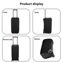 Funda protectora para altavoz, funda protectora impermeable y resistente al sol para altavoz, funda de almacenamiento para altavoz con asa - Negro - Ver 7