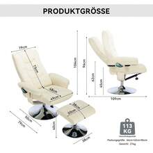 Patio Lounge Chair & Swing Chair - C - View 4