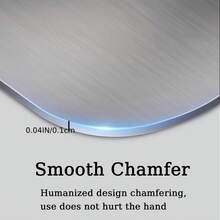 Stainless Steel Kitchen Cutting Board - High-End Stainless Steel Cutting Board With Handle, Double-Sided Design, Suitable For Meat, Vegetables And Fruits, Easy To Clean, Essential Kitchen Tool. Easter Gift, Mother's Day Gift - Multicolor - View 11