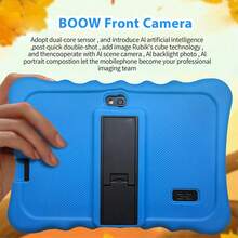 Children's Electronic Learning Toy / 4GB RAM + 64GB Storage / 7 Inch Children's Tablet / Quad-Core 1.3GHz Processor / Android 13 System, MTK8321 Chip / 1280x800 IPS High Definition Screen / 2MP + 5MP Dual Camera / 4000mAh Large Capacity Battery / Supports WiFi Parental Control And Educational Games / Made Of ABS Plastic + Silicone Material BDF Children's Educational Tablet (Includes: Packaging Box / Data Cable / User Manual / OTG Adapter / Card Reader) - 彩色 - 查看 8