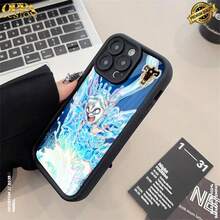 Oppacustom - Funda blanda negra premium con holograma brillante BLACK CLOVER Oppa Custom Hardcase - ASTA, Genial y Único/ Personajes/ Elementos de anime/ Fundas para teléfonos adecuadas para teléfonos Apple,  11 Pro Max, 12 Pro Max, 13 Pro Max, 14 Pro Max, 15 Pro Max, 16 Pro Max, 17 Pro Max,  Air, Galaxy S20 Ultra, S21 Ultra, S22 Ultra, S26 Ultra, A34, A54. Para más modelos, haga clic en Detalles. - 3 - Ver 2