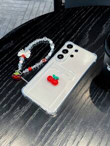 耐用透明TPU保护壳，带卡槽，男女通用，防摔、防滑、防刮，兼容 17/17 Air/17 Pro/17 Pro Max、I16、I16 Pro Max、I15、I15 Pro Max、12 Pro Max、13 Pro Max、14 Pro Max、13、14、11、12 Pro、14、XS、XR、78P、78GES2、A13 4G、A22、A21S、A51 4G - 生日礼物、节日礼物、送给闺蜜的礼物 - 無色 - 查看 10