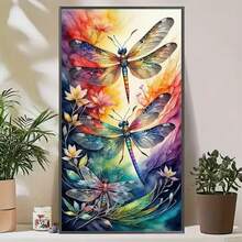5D DIY 全钻钻石画套装，15.75 英寸 x 27.56 英寸（40 x 70 厘米）无框大尺寸钻石画，手工装饰画，家居墙面装饰，生日、母亲节、情人节、父亲节创意礼物 - 圓鑽 - 查看 11