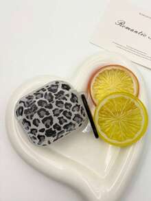 时尚黑色豹纹TPU保护壳，适用于 1/2/3/4和Pro 1/2/3，无线耳机保护套 - 彩色 - 查看 4