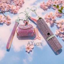 2Pcs Bling Rhinestone LipstickStun Gun Self Defense Keychain Set, Safety Guard Tool - Lightweight Sturdy For Evening Jogging, Solo Travel & Night Returns, Essential Daily Safety Gear For All Users - Nhiều màu - Xem 13