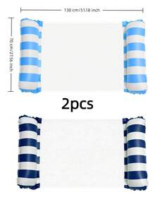 1 pieza Hamaca inflable de agua, flotador de verano para adultos para piscina y playa, para uso en fiestas, regalo de verano perfecto, silla flotante de piscina, flotador inflable de piscina, esencial de playa, flotador de piscina - Multicolor - Ver 22