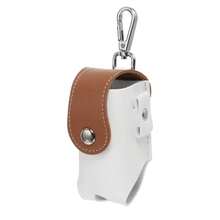 Bolsa de almacenamiento de pelotas de golf con bloques de color de moda, mini bolsa de golf de cuero PU, accesorio de golf para exteriores, portador de pelotas portátil - bolsa de golf - Ver 10