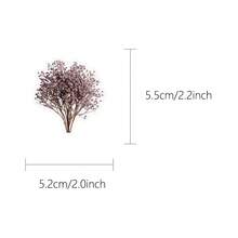 50pcs Vintage Dried Flower & Baby's Breath Stickers, Decorative For Phone Case, Fridge, Planner, Guitar, Luggage, Helmet, Skateboard, Laptop, Scrapbooking Scrapbook Supplies - Vintage Dried Flower Baby's Breath - View 11