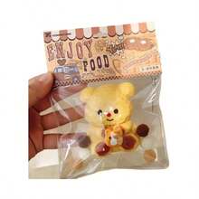 1pc Honey Jar Butter Bear Squeeze Cream Scented Soft Modeling Clay Stress Relief Toy - Multicolor - View 7