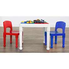 Tot Tutors Inc. CT512 Table Chair Primary - Blanco/Azul/Rojo - Ver 3