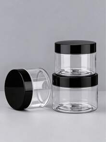 带分装勺的化妆品补充装容器，空化妆品罐，可重复灌装的旅行洗漱用品容器，带盖面膜DIY瓶，防漏旅行配件，带化妆勺，面霜，眼霜，乳液，化妆品包装瓶，药膏瓶，面膜瓶，空便携式面霜罐化妆品容器旅行瓶（勺子颜色随机） - 彩色 - 查看 7