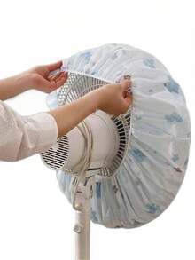 1/2/4 Stücke Ventilator Staubschutz - langanhaltend und staubdicht, geeignet für alle Ventilatoren, ganzjährig verwendbar, einfach zu reinigendes Design, passend für Zuhause und Büro, minimalistisches Erscheinungsbild, robuste Struktur, Bürozubehör, zufällige Farbe und Muster, dünnes Material für einfache Verpackung und Verwendung, für den Einmalgebrauch empfohlen, Muttertagsgeschenk, Schlafzimmerdekoration, Garten, Küchendekoration - Lüfterabdeckung - Übersicht 7
