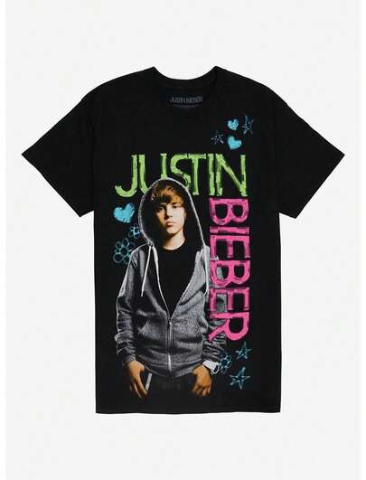 JustinS Bieber SWAG T-Shirt Album Launch Exclusive Fan Tee JustinS Bieber Shirt JustinS Bieber Tour JustinS Bieber Album (1) Graphic Tees Women Street-Style Printed Short-Sleeved T-Shirt, Suitable For School And Casual Summer Wear, Unisex.
